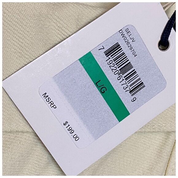 Tommy Hilfiger Jeans Jacket WMNS L Pale Yellow 90’s Girlfriend‎ Trucker Denim - Picture 4 of 15